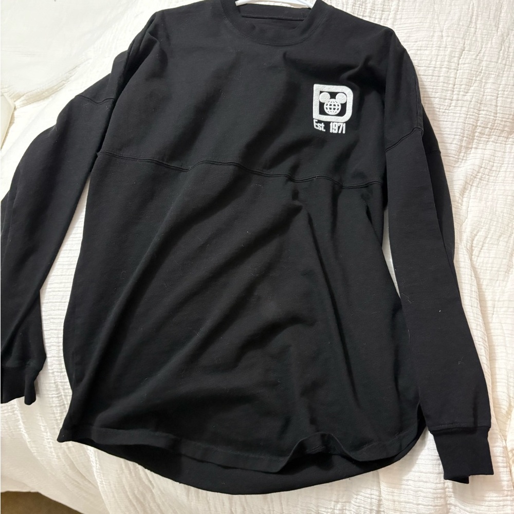 Disney women Black Long Sleeve Shirt